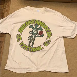 Lollapalooza 1992 2xl original t shirt RHCP concer